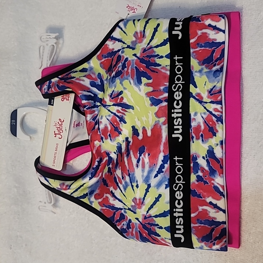 2 Pack Sports Bras Justice